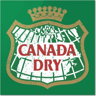 Retro Canada Dry - Rough Posters and Art
